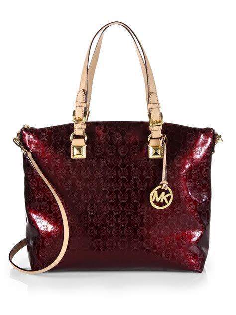 michael kors sac rouge bordeaux|michael kors handbags.